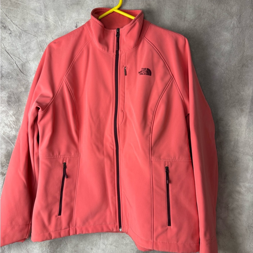 The North Face dark coral Full-Zip Jacket
